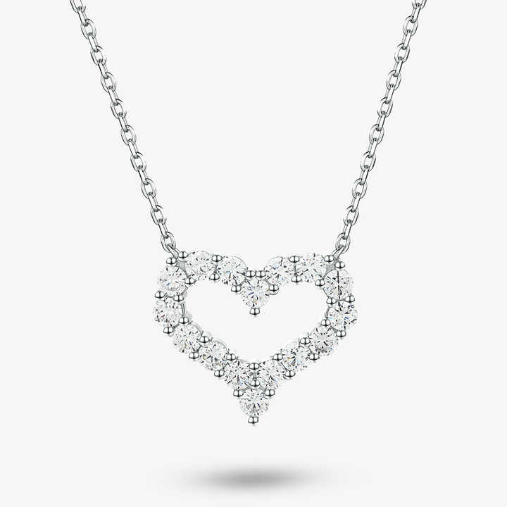 925 Sterling Silver Hollow Love Bracelet – Trendy & Stackable