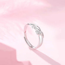 Load image into Gallery viewer, 925 Sterling Silver Angel Wings Couple Ring
