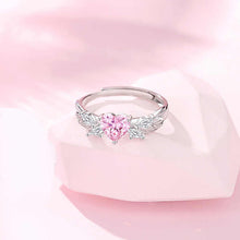 Load image into Gallery viewer, 925 Sterling Silver Angel Wings Couple Ring
